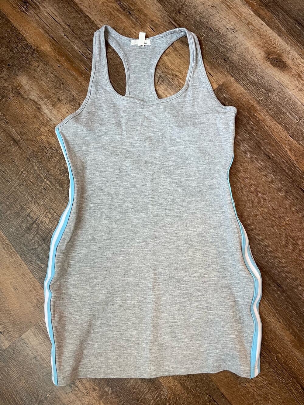 Urban Outfitters Silence + Noise gray side stripe bodycon dress Medium